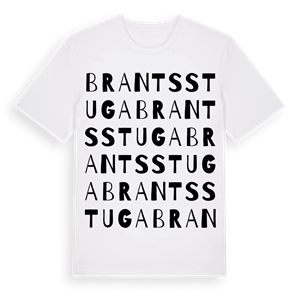 Brants stuga ordlek t-shirt – ekologisk bomull t-shirt från Pinshirt