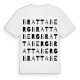 Brattaberg ordlek t-shirt