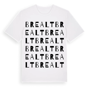 Brealt ordlek t-shirt – ekologisk bomull t-shirt från Pinshirt