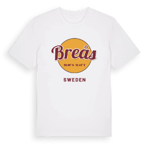 Breås cirkel t-shirt – ekologisk bomull t-shirt från Pinshirt