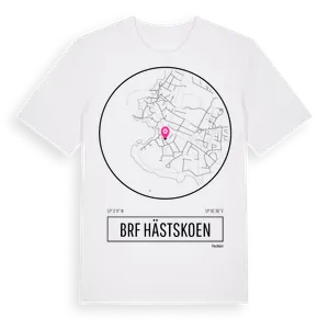 Brf Hästskoen t-shirt – ekologisk bomull t-shirt från Pinshirt