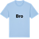 Blue Soul t-shirt med Bro fetstil t-shirt