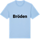Blue Soul t-shirt med Bröden fetstil t-shirt