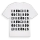 Bröden ordlek t-shirt