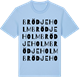 Blue Soul t-shirt med Brödjeholm ordlek t-shirt