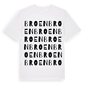 Broen ordlek t-shirt – ekologisk bomull t-shirt från Pinshirt
