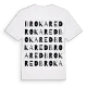 Brokared ordlek t-shirt