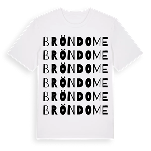 Bröndome ordlek t-shirt – ekologisk bomull t-shirt från Pinshirt