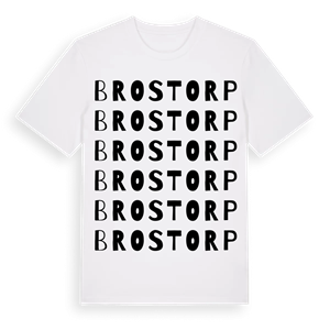 Brostorp ordlek t-shirt – ekologisk bomull t-shirt från Pinshirt