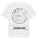White t-shirt med Brunnsberg t-shirt