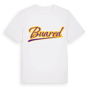 Buared baseball t-shirt – ekologisk bomull t-shirt från Pinshirt