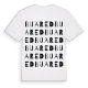 Buared ordlek t-shirt