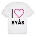 Jag älskar Byås t-shirt stort tryck
