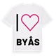 Jag älskar Byås t-shirt stort tryck