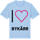 Blue Soul t-shirt med Jag älskar Bykärr t-shirt stort tryck