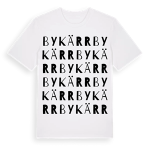 Bykärr ordlek t-shirt – ekologisk bomull t-shirt från Pinshirt