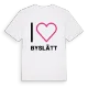 Jag älskar Byslätt t-shirt stort tryck