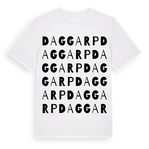 Daggarp ordlek t-shirt – ekologisk bomull t-shirt från Pinshirt