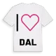 Jag älskar Dal t-shirt stort tryck