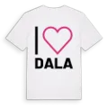 Jag älskar Dala t-shirt stort tryck