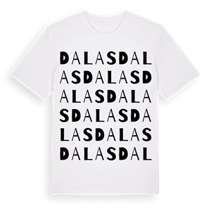 Dalas ordlek t-shirt – ekologisk bomull t-shirt från Pinshirt