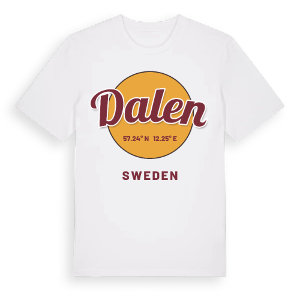 Dalen cirkel t-shirt – ekologisk bomull t-shirt från Pinshirt