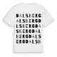 Dalsberg ordlek t-shirt