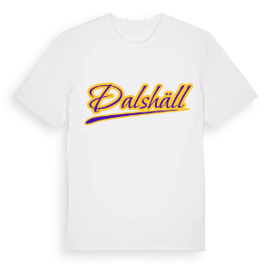 Dalshäll baseball t-shirt – ekologisk bomull t-shirt från Pinshirt