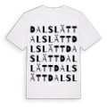 Dalslätt ordlek t-shirt