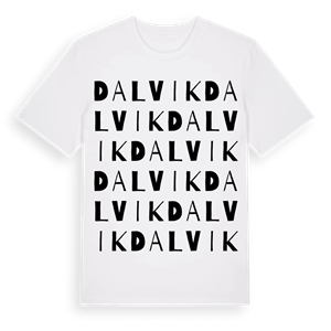 Dalvik ordlek t-shirt – ekologisk bomull t-shirt från Pinshirt
