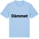 Blue Soul t-shirt med Dämmet fetstil t-shirt