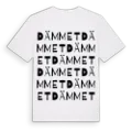 Dämmet ordlek t-shirt