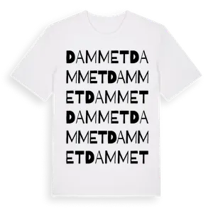 Dammet ordlek t-shirt – ekologisk bomull t-shirt från Pinshirt
