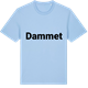 Blue Soul t-shirt med Dammet fetstil t-shirt