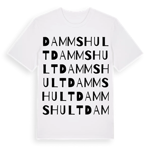 Dammshult ordlek t-shirt – ekologisk bomull t-shirt från Pinshirt