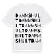 Dammshult ordlek t-shirt