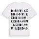 Dammviken ordlek t-shirt