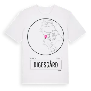 Digesgård t-shirt – ekologisk bomull t-shirt från Pinshirt