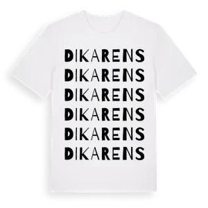 Dikarens ordlek t-shirt – ekologisk bomull t-shirt från Pinshirt