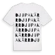 Djupakärr ordlek t-shirt