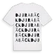 Djurabäck ordlek t-shirt