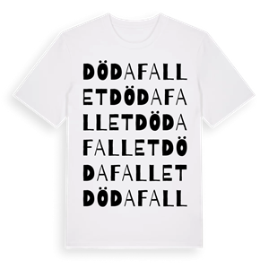 Döda fallet ordlek t-shirt – ekologisk bomull t-shirt från Pinshirt