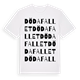 Döda fallet ordlek t-shirt