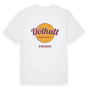 Dölhult cirkel t-shirt – ekologisk bomull t-shirt från Pinshirt