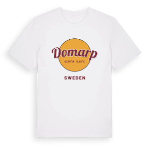 Domarp cirkel t-shirt – ekologisk bomull t-shirt från Pinshirt