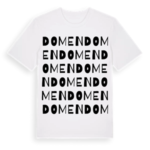 Domen ordlek t-shirt – ekologisk bomull t-shirt från Pinshirt