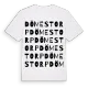 Dömestorp ordlek t-shirt