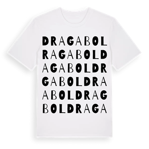 Dragabol ordlek t-shirt – ekologisk bomull t-shirt från Pinshirt