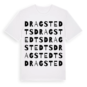 Dragstedts ordlek t-shirt – ekologisk bomull t-shirt från Pinshirt