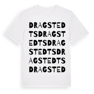 Dragstedts ordlek t-shirt – ekologisk bomull t-shirt från Pinshirt